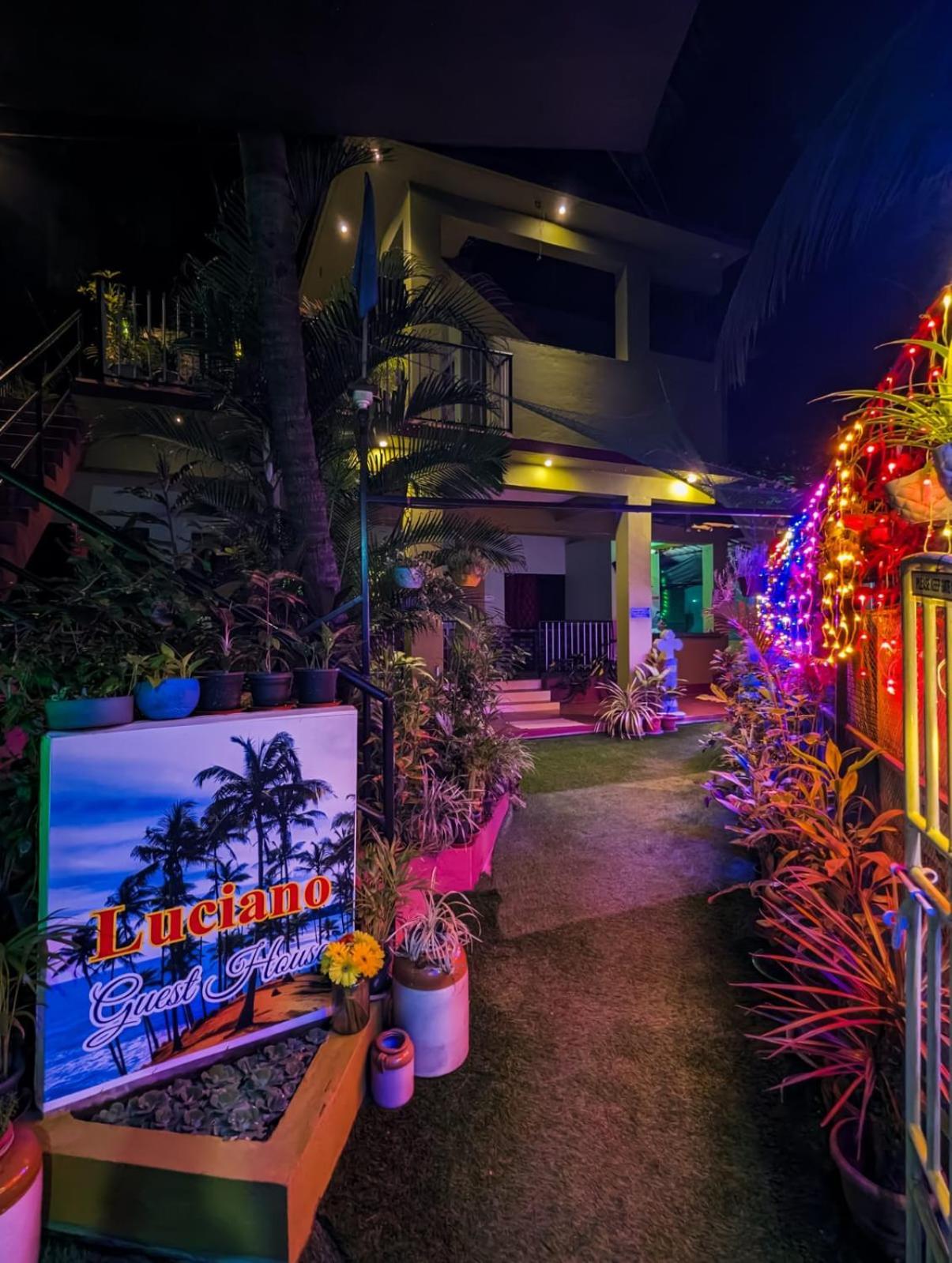 Luciano Guest House Arambol Bagian luar foto